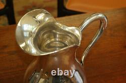 Hermès Water Pitcher Jug Silver Plated XL Vintage & Rare Made in France