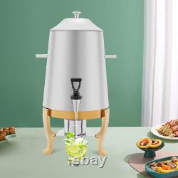 Hot Drink Beverage Dispenser with Stand, Fuel Holder for Coffee Tea Hot Water US