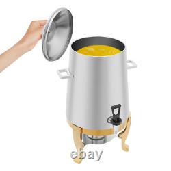 Hot Drink Beverage Dispenser with Stand, Fuel Holder for Coffee Tea Hot Water US