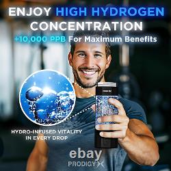 Hydrogen Water Bottle Portable Hydrogen Generator 10,000Ppb Potency Thick