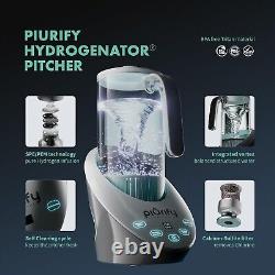 Hydrogen Water Electrolysis Jug 50 Oz Capacity, BPA-Free & Filtered