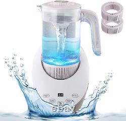 Hydrogen Water Generator 50 Oz Hydrogen Water Pitcher with SPE/PEM Technology, P