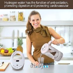 Hydrogen Water Generator 50 Oz Hydrogen Water Pitcher with SPE/PEM Technology, P