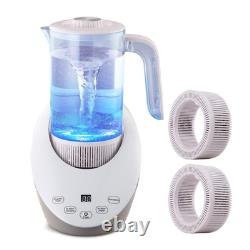 Hydrogen Water Pitcher, Hydrogen Rich Water Generator Electrolysis Jug, SPE and