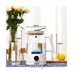 Hydrogen Water Pitcher, Rich Hydrogen Water Generator Electrolysis Jug BPA Fr