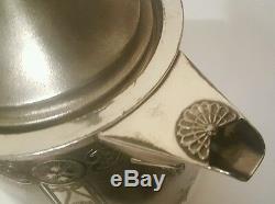 Impressive 1868 Ornate Meriden Britannia Co. Silver Plate Water Pitcher