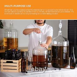 Intelligent Design HOZQ8-1293 Retro 5 Gal Glass Water Jug