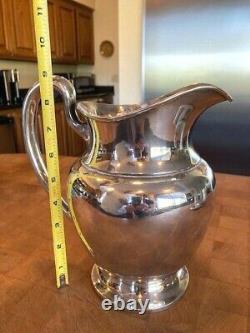 International Sterling 5 Pints water pitcher E21