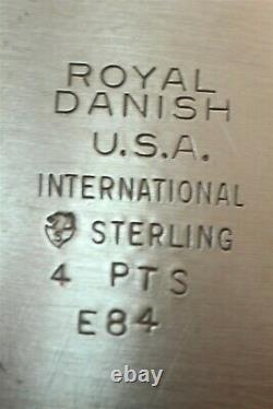 International Sterling Royal Danish Water Pitcher