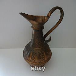 Jug Pitcher Water Jug Copper Approx. 8 11/16in