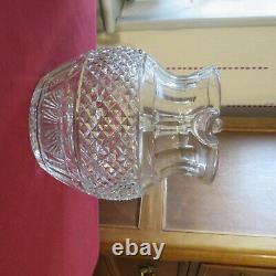 Jug Pitcher Water Pitcher Crystal Of saint louis Model Trianon Signed