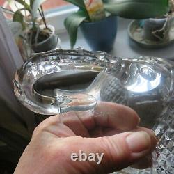 Jug Pitcher Water Pitcher Crystal Of saint louis Model Trianon Signed