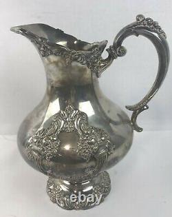 KING FRANCIS 1658 Estate Reed & Barton Silverplated Water Pitcher No Mono