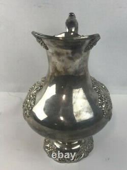 KING FRANCIS 1658 Estate Reed & Barton Silverplated Water Pitcher No Mono