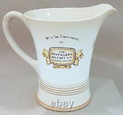 King George IV Whisky/Whiskey Advertising Water pitcher/jug inc musical movement