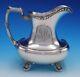 King George By Gorham Sterling Silver Water Pitcher Withapplied Feet #a499 (#3281)