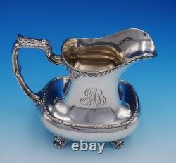 King George by Gorham Sterling Silver Water Pitcher withApplied Feet #A499 (#3281)