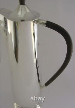 LARGE 740g STERLING SILVER WATER JUG COFFEE POT 1959 MID CENTURY MODERN