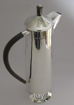 LARGE 740g STERLING SILVER WATER JUG COFFEE POT 1959 MID CENTURY MODERN