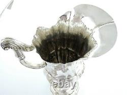 LARGE SILVER-GILT WATER EWER or BEER PITCHER, London 1925 Harman & Co. PIMMS