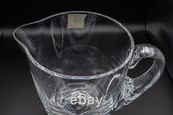 Lalique France Crystal Argos Water Pitcher Jug with Sticker 7 1/8 FREE USA SHIP