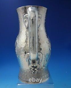 Lap Over Edge Hammered by Tiffany Aesthetic Sterling Silver Water Pitcher #5320