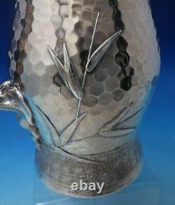 Lap Over Edge Hammered by Tiffany Aesthetic Sterling Silver Water Pitcher #5320