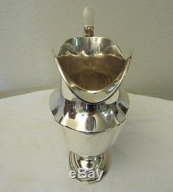 Large 3 3/8 pint Antique Gorham Sterling Silver Water Pitcher - Free Shipping