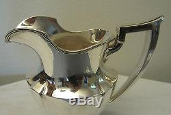 Large 3 3/8 pint Antique Gorham Sterling Silver Water Pitcher - Free Shipping