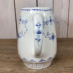 Large 8 Antique Furnivals Denmark 64 oz Pitcher Water Jug Rare