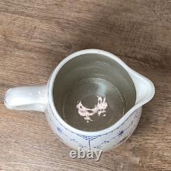 Large 8 Antique Furnivals Denmark 64 oz Pitcher Water Jug Rare