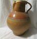 Large Antique French Terracotta Water Pitcher Earthenware Jug