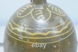 Large Antq 18th Century Red Ware French European Jug Pitcher Oil Water Primitive