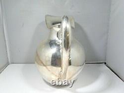 Large Camusso Sterling Silver Water Pitcher 18.05 Troy Ounces