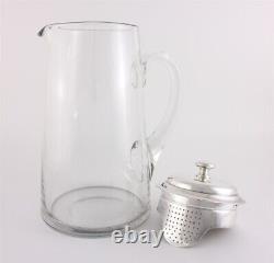 Large Christofle Silver Plate Water Pitcher. Vintage French Pimms / Lemonade Jug