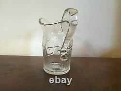 Large EAPG Glass Water Pitcher Milk Jug American Sandwich Tulip MMA Museum