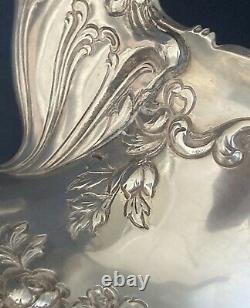 Large Lidded Gorham Sterling Silver Chantilly Water Pitcher 1906