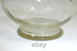 Large Pitcher with Enamel Color Painting from about 1900 Water Jug Farmer's Jug