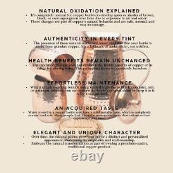 Large Pure Copper Pitcher (70 Oz. /2000 Ml) with 2 Tumblers for Drinking Water