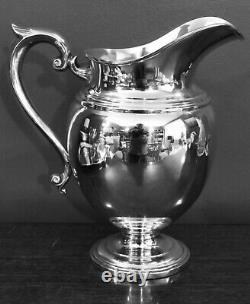 Large silver water jug by Jefferson c1930 21.2 Ounces