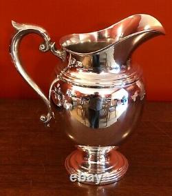 Large silver water jug by Jefferson c1930 21.2 Ounces