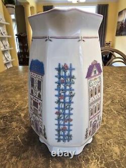 Lenox Village Water Pitcher Vintage Statement Piece Excellent Displayed Only