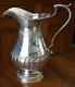 Lovely Vintage Portugal Portuguese Silver Plate Large Handled Water Pitcher