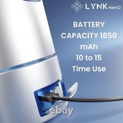 LynkNano 9000ppb Hydrogen H2 Water Bottle PORTABLE & DIGITAL Drink Cup + Inhaler