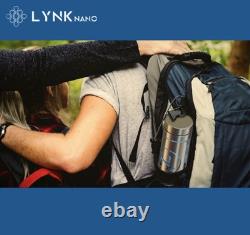 LynkNano 9000ppb Hydrogen H2 Water Bottle PORTABLE & DIGITAL Drink Cup + Inhaler