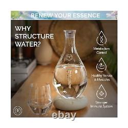 MAYU Swirl Structured Water Pitcher Innovative Vortex Technology Handblow