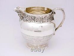 Magnificent 2 litre SILVER BEER or WATER PITCHER, PIMMS or WINE JUG, London 1898