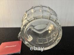 Marignane Water Pitcher Or Jug In Baccarat Crystal