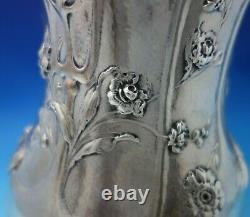 Martele by Gorham Sterling Silver Water Pitcher with Assorted Florals #VLW (#5364)