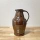 Mashiko Ware Pitcher Jug? Water Injection Water? Persimmon Glaze Flower Vase F